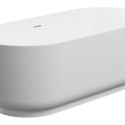 Ludlow Freestanding Double End Bath 1685x804mm | Matt White | 270L | 20-Year Guarantee