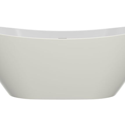 Sutton Freestanding Double End Bath | 1700×780mm | 245L | Grey, Latte, Matt Blue or White
