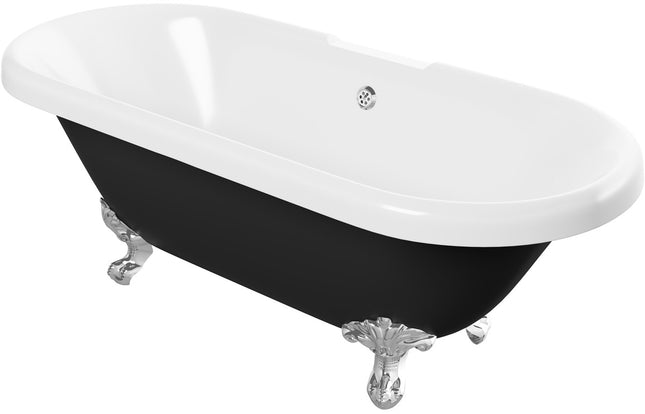 Wembury Freestanding 1690x740x620mm 2TH Bath w/Feet