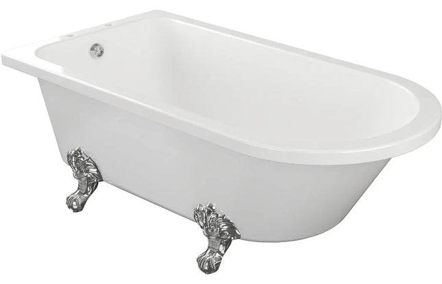Carbis Freestanding 2TH Corner Bath w/Feet
