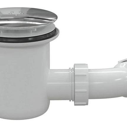 Low Profile Shower Tray Waste & Cover 90mm - Chrome | 45mm Trays