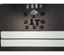 Leg Set for Ambience 40mm Low Profile Square & Rectangular Shower Trays | White
