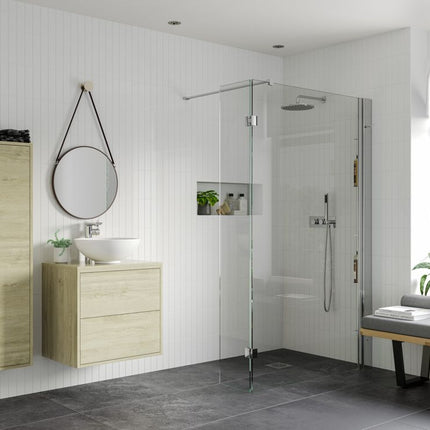 iKon Optional 100mm Wetroom Intergrated Shelving Solution