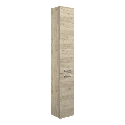 Kansas 350mm Floor Standing Tall Unit — 2 Door | 4 Shelves | White, Anthracite, Grey or Oak