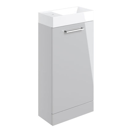 Como 410mm Floor Standing 1 Door Basin Unit & 1TH Basin