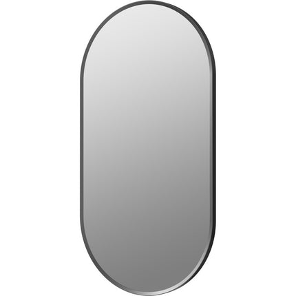 Kenji Oblong Bathroom Mirror 800 × 400mm | Aluminium Frame | Brushed Brass, Brushed Bronze & Matt Black | 2-Year Guarantee