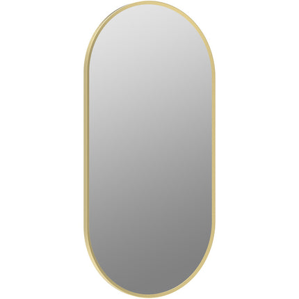Kenji Oblong Bathroom Mirror 800 × 400mm | Aluminium Frame | Brushed Brass, Brushed Bronze & Matt Black | 2-Year Guarantee