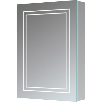 Orinoco 500mm 1 Door Front-Lit LED Mirror Cabinet