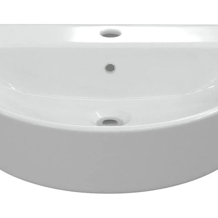 Coniston 555x435mm 1TH Semi Recessed Basin