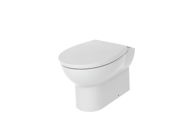 Rimless Back To Wall WC & Soft Close Seat