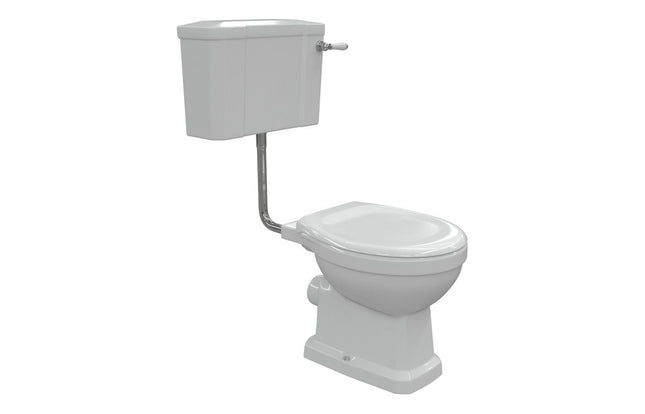 Traditional Low Level WC & Soft Close Seat