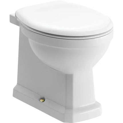 Traditional Back to Wall WC with Soft Close Seat | Classic Design