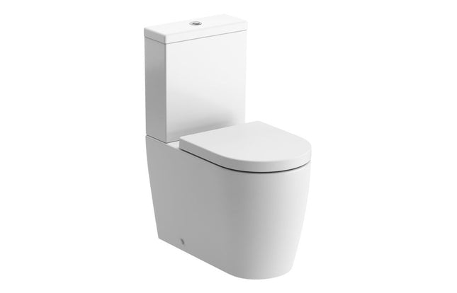 Jema Close Coupled Fully Shrouded WC & Soft Close Seat