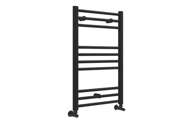 Element Straight 30mm Ladder Radiator - Matt Black