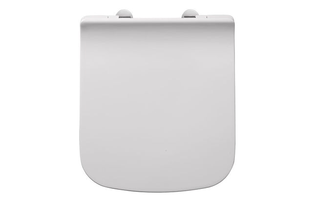 Sondrio Slim Soft Close Toilet Seat — White | Fits Sondrio & Cedarwood WC's