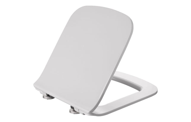 Sondrio Slim Soft Close Toilet Seat — White | Fits Sondrio & Cedarwood WC's