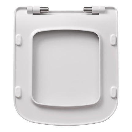 Sondrio Slim Soft Close Toilet Seat — White | Fits Sondrio & Cedarwood WC's