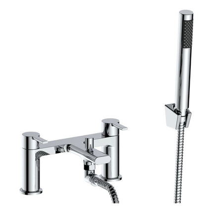 Tivoli Complete Bathroom Suite — 1700mm Bath, Basin, WC | Chrome, Matt Black or Brushed Brass