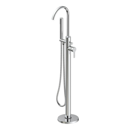 Tregada Floor Standing Bath Shower Mixer | Chrome, Brushed Brass & Matt Black | High Pressure