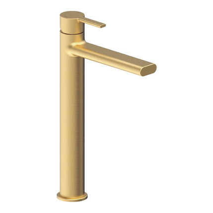 Tregada Tall Basin Mono Mixer Tap - Low Pressure 0.5 Bar | Chrome, Brushed Brass & Matt Black