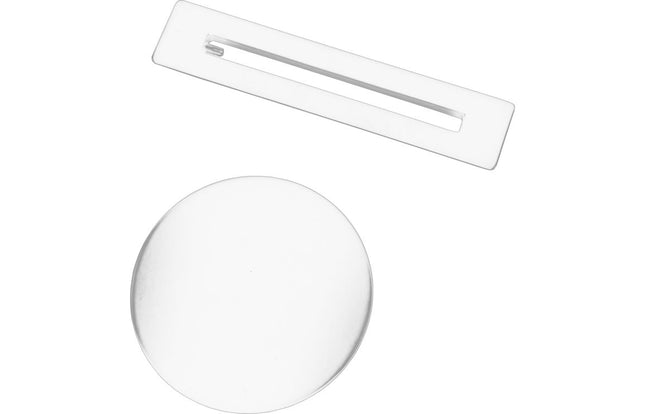 BG Bathrooms Floor Standing Bath Overflow & Waste Cover | 3 Finishes