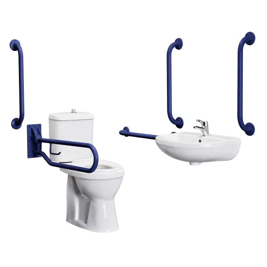 Accessible Toilet Pack White