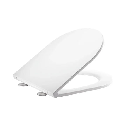 Roper Rhodes Debut Slim Depth Toilet Seat with Soft Close & Quick Release - White | Original Replacement