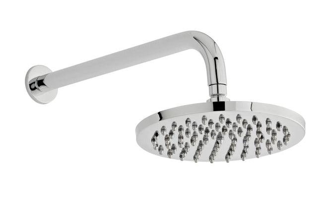 Kartell Deluge Fixed Shower Head & Arm – Chrome | Brass
