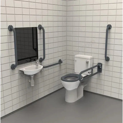 Rimless DoC M Toilet Pack With Coloured Rails