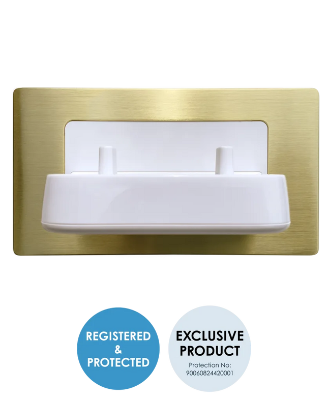 ProofVision Replacement Face Plate for TBCharge In-Wall Toothbrush Charger | 4 Finishes