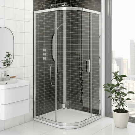 Collection Only - Quadrants 1 Door 900 Quad 8mm