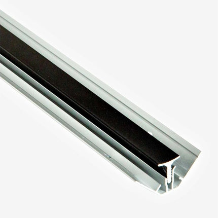 Fibo 2-Part Internal Corner Profile 2.4m Black