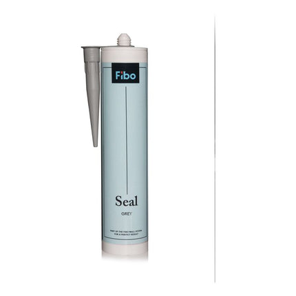 Fibo Waterproof Sealant 290ml - Premium Bathroom Panel Adhesive Grey - 400591