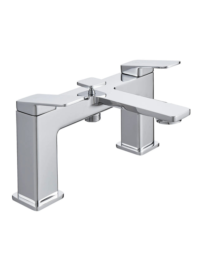 Fine Bath Shower Mixer | Chrome Brass | Ceramic Disc | Low Pressure
