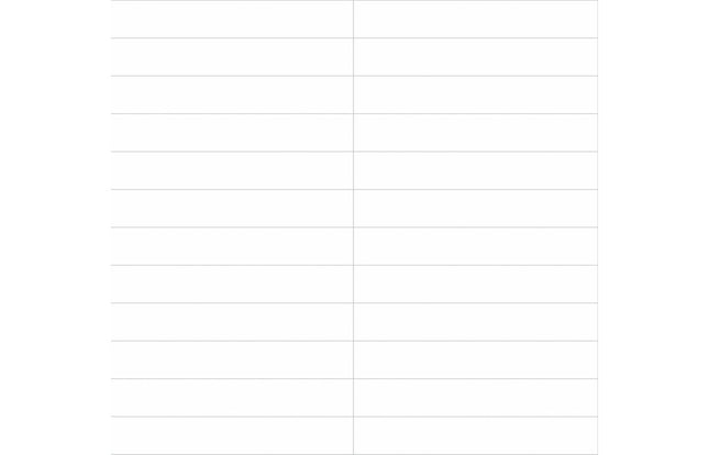 Fibo 30x5cm Rectangular Tile Splashback - Denver White - Pack of 2 Panels