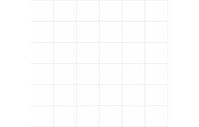 Fibo 10x10cm Square Tile Effect Kitchen Splashback - Pack of 2 Panels Denver White