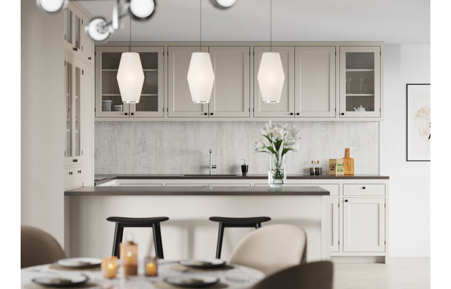 Fibo Plain Panel Splashback - Shabby Chic - Pack of 2 Panels