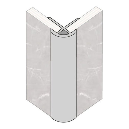 Fibo Rounded External Profile 2.4m
