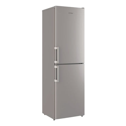 Indesit 50/50 Fridge Freezer 287L Low Frost - White & Stainless Steel Stainless Steel