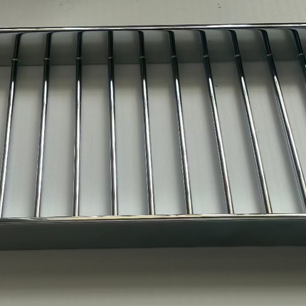 Metal Soap Basket on a flat surface