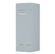 FlowLine 300mm Waterproof Base Unit | Single Door | Fitted Bathroom Furniture | 3 Colours