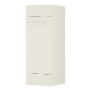 FlowLine 300mm Waterproof Base Unit | Single Door | Fitted Bathroom Furniture | 3 Colours