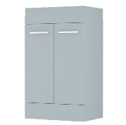 FlowLine 500mm Waterproof Base Unit | 2 Door | Storage or Sink Base | 3 Colours