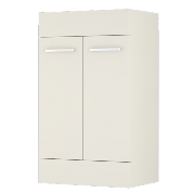 FlowLine 600mm Waterproof Base Unit | 2 Door | Storage or Sink Base | 3 Colours