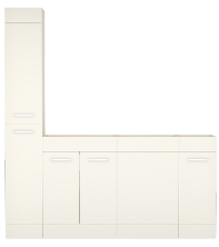 FlowLine Combination A | Fitted Bathroom Furniture Set | 3 Colours