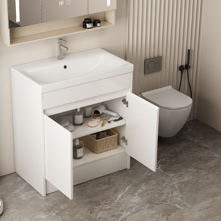 Melbourne 800mm Waterproof Vanity Unit with Slim Basin | 4 Colours