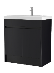 Melbourne 800mm Waterproof Vanity Unit with Slim Basin | 4 Colours