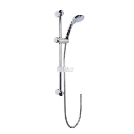 Nuie Reef Thermostatic Shower Kit with Slide Rail - Chrome