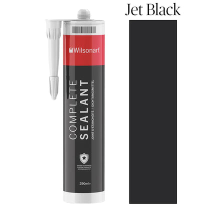 Wilsonart Complete Sealant - 14 Colours for Elite, Mermaid & Alloy Panels | 290ml Jet Black