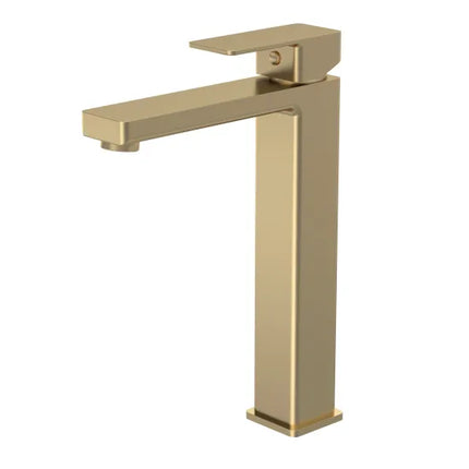Marina Tall Basin Mono by Aqua Elegance Brushed Brass